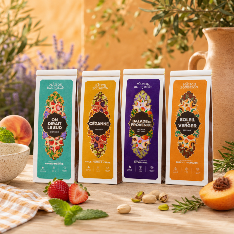 Offre thés et infusions Collection Provençale
