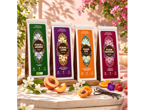 Offre 4 thés fleuris Maison Bourgeon