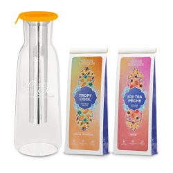 Pack carafe orange + 2 thés glacés