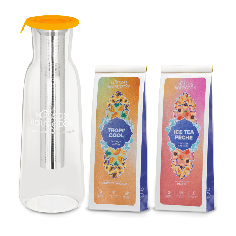 Pack Carafe à Thé + 2 thé glacés