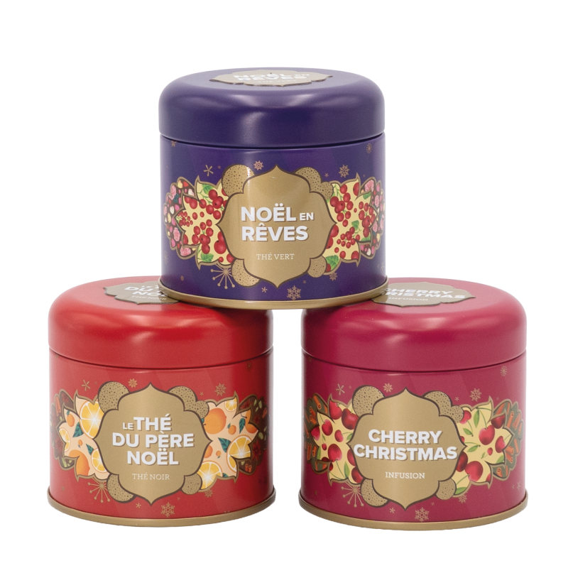 Coffret de thé et infusions : Trilogie enchantée