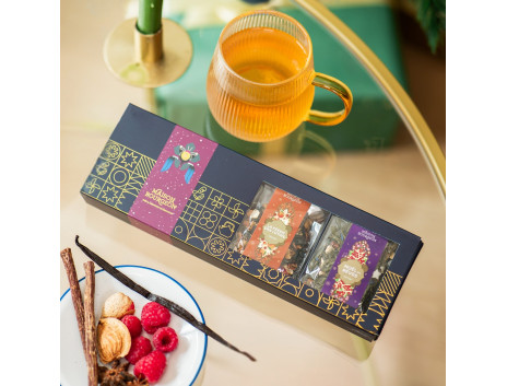 Coffret cadeau de thés et infusions