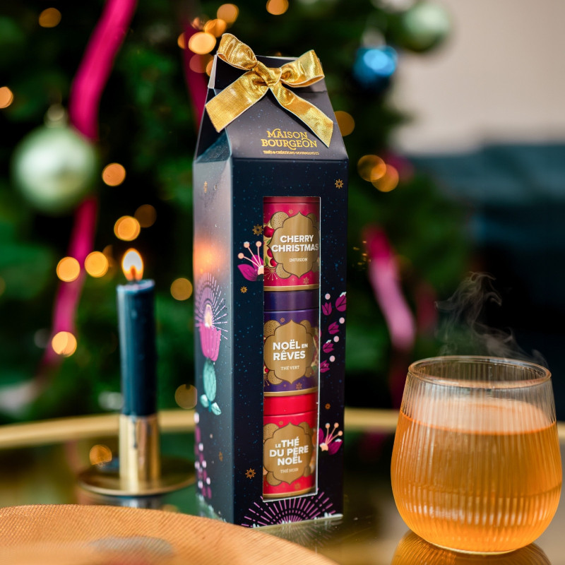 Coffret 3 boites de thés et infusions Trilogie Enchantée
