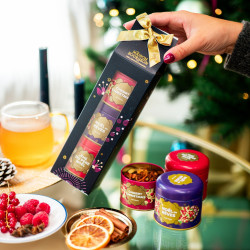 Coffret 3 boites de thés et infusions Trilogie Enchantée