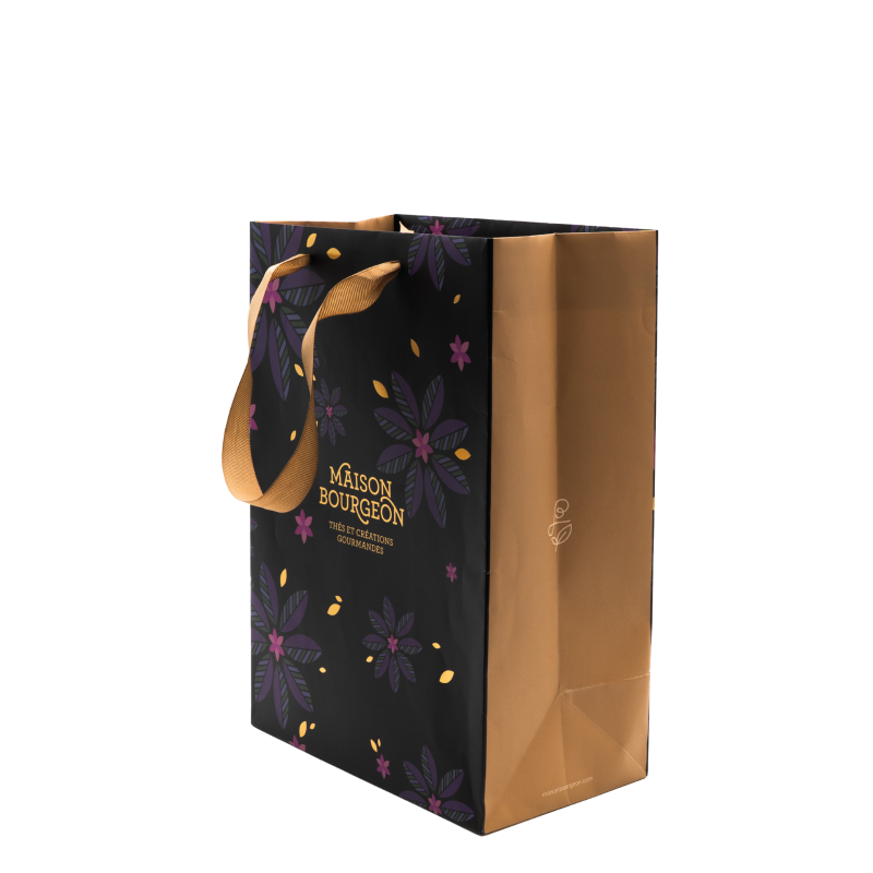 Sac shopping Doré