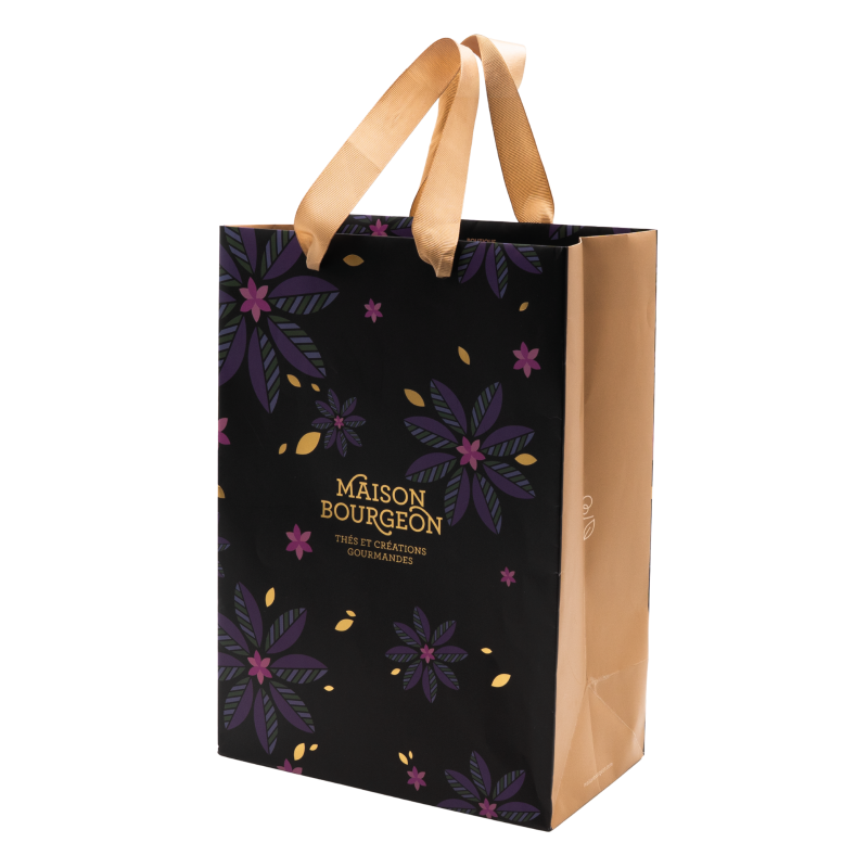 Sac shopping Doré