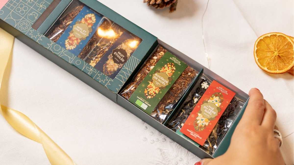 Coffret cadeau de thé et infusion